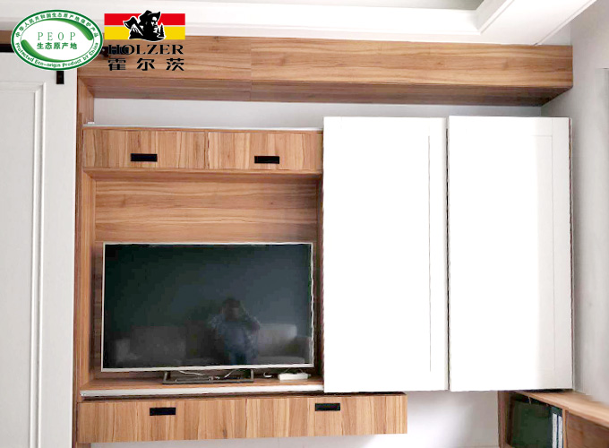 万科紫台小区全屋定制胡桃木&冰曲柳