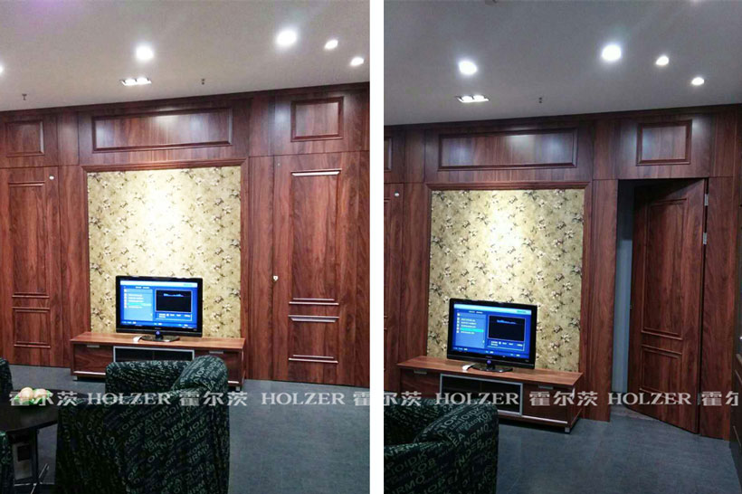 霍尔茨实拍案例 隐形门